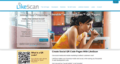 Desktop Screenshot of likescan.com